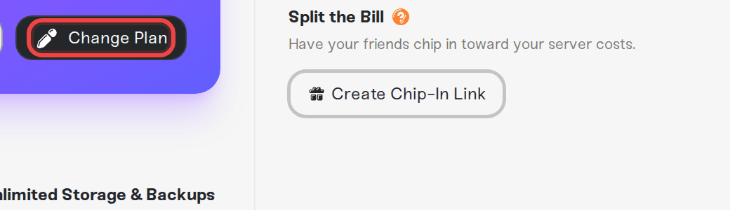 The Change Plan button on the Your Haptic Plan tab