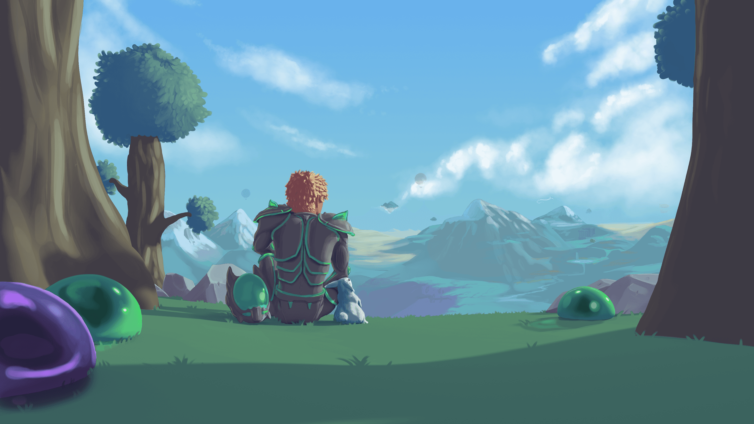 Game art (hero) for terraria