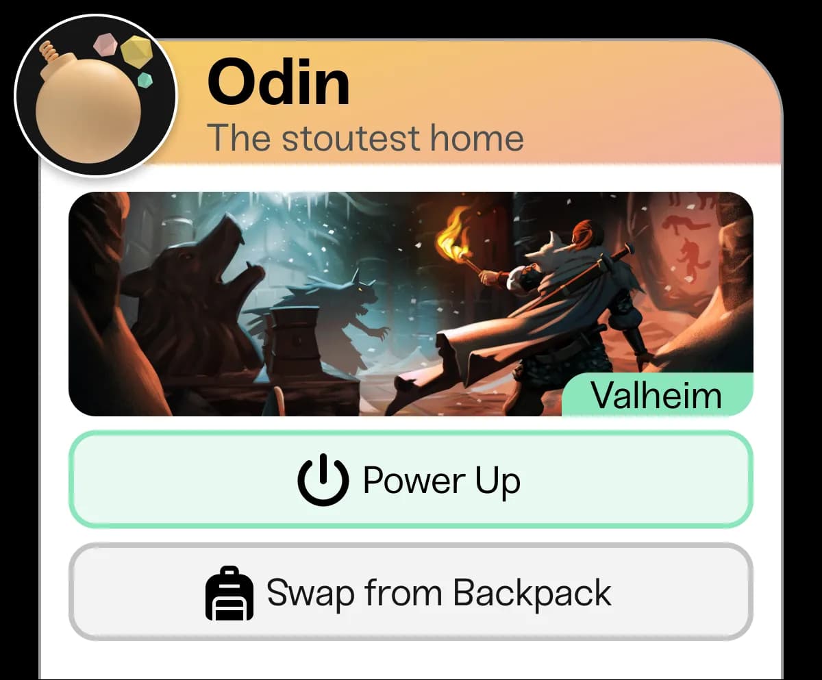 A Haptic Duo Server with Valheim equipped