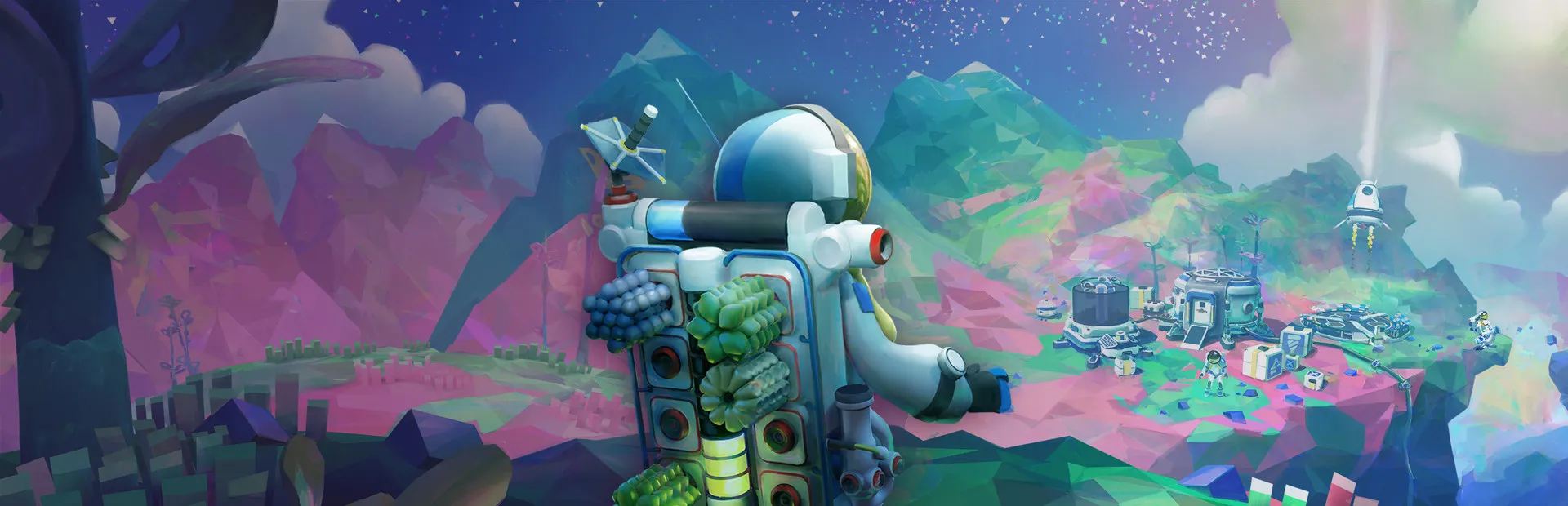 Game art (hero) for astroneer