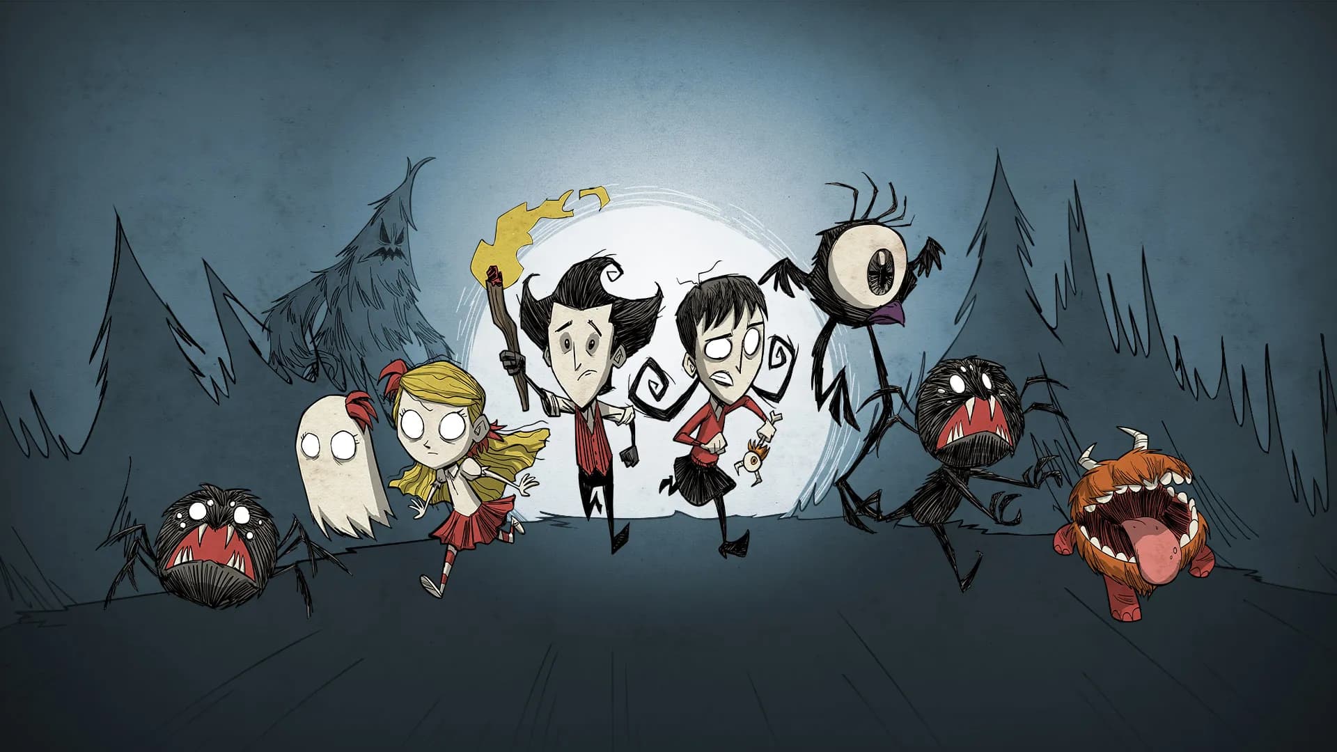 Game art (hero) for dont-starve-together