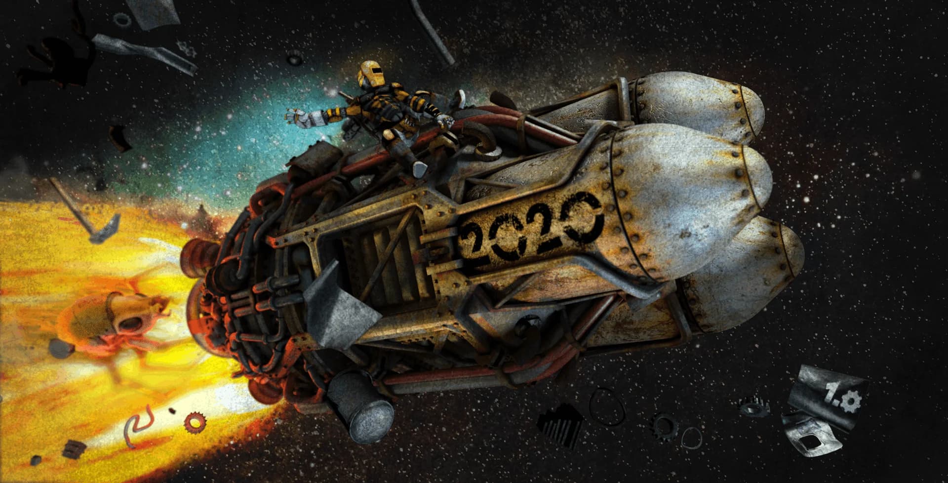 Game art (hero) for factorio