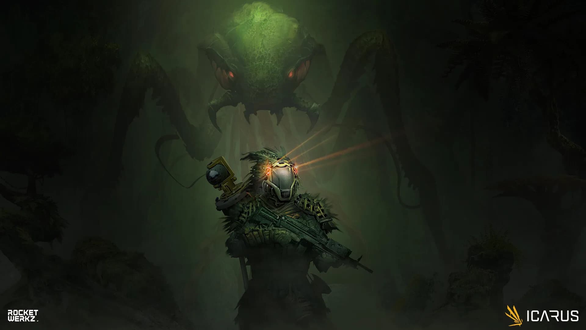 Game art (hero) for icarus