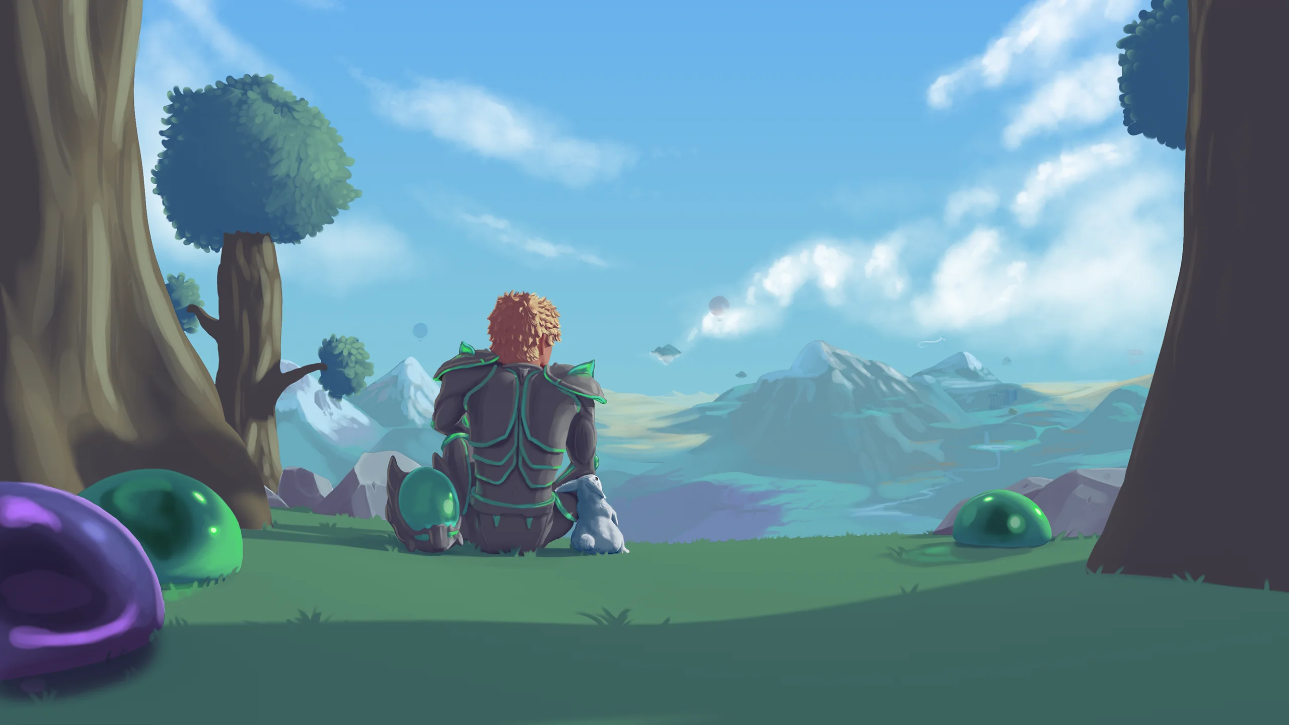 Game art (hero) for terraria