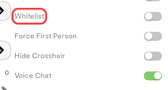 The Whitelist checkbox on the Details tab The Whitelist checkbox on the Details tab