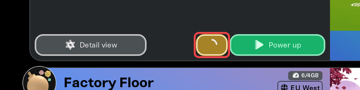 Hold the button until the ring completes Hold the button until the ring completes
