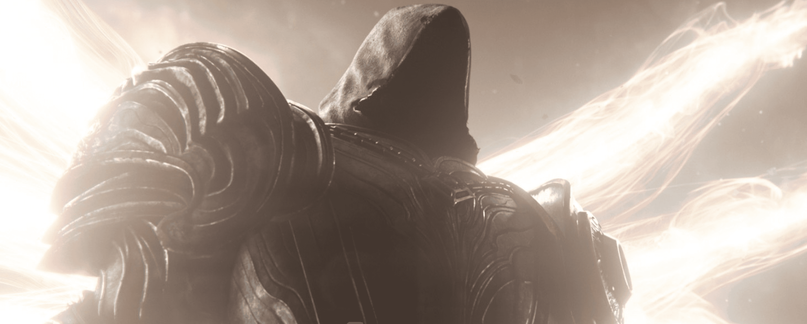 Diablo archangel looking down in all their glory with angelic wings fluttering. Source: Blizzard Entertainment