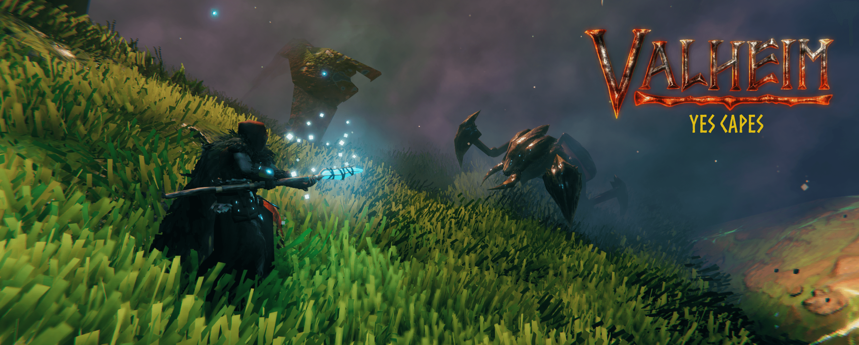 Valheim Vikings wear many different capes such as from deer hide, troll hide, wolf fur, lox fur, and more.