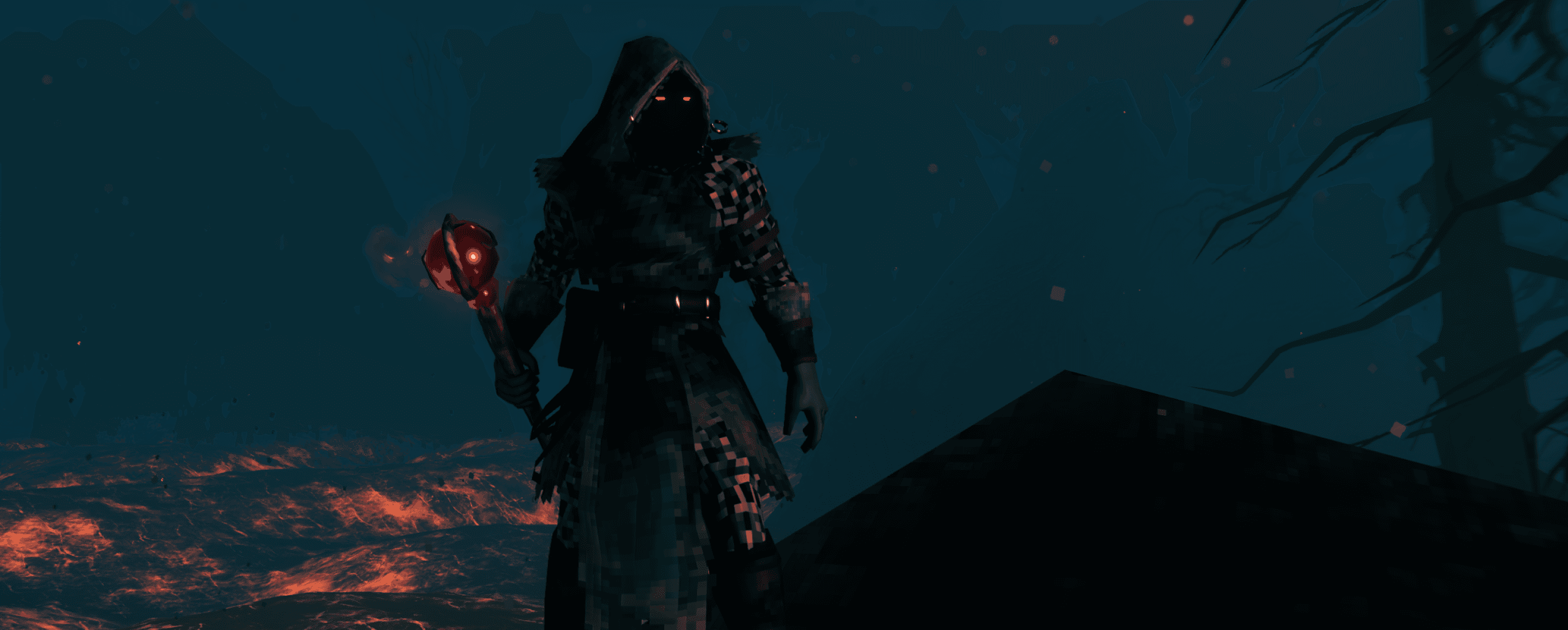 Valheim's new Ashlands armor dubbed Emblarobes, named after one of the two first humans in Norse mythology: Embla.