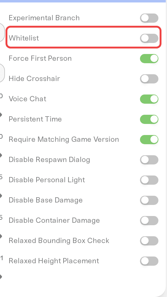 The Whitelist checkbox on the Details tab The Whitelist checkbox on the Details tab